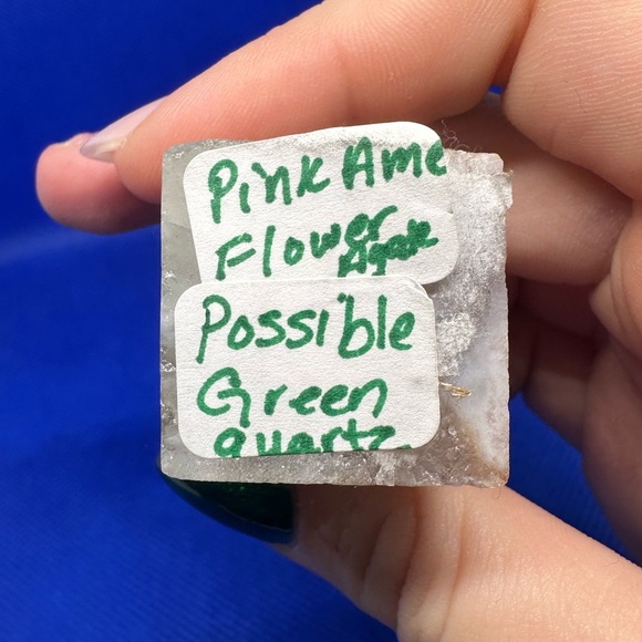 Pink Amy/ Flower Agate Tower - Picture 2 of 7